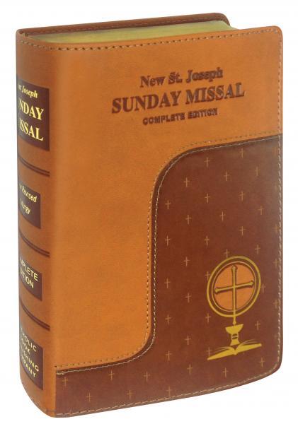 St Joseph Missal Dura-lux Brown - Unique Catholic Gifts