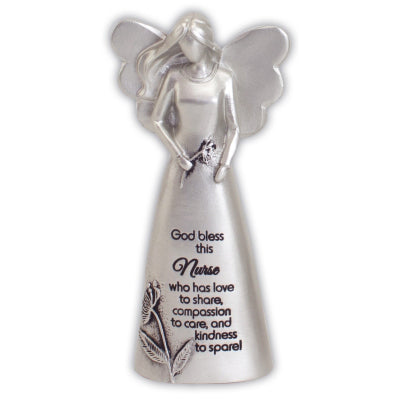 Angel for Nurses Figurine (4") - Unique Catholic Gifts