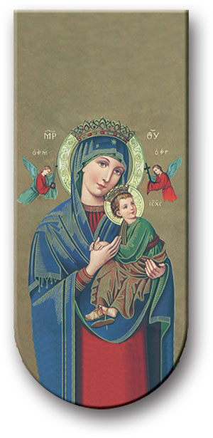 Our Lady of Perpetual Help Magnetic Bookmark - Unique Catholic Gifts