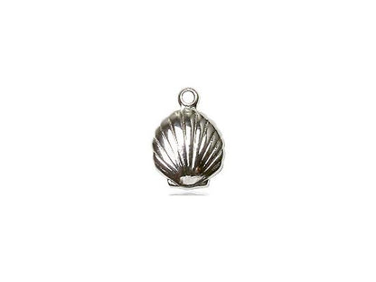 Baptism Shell Medal (1/2") - Unique Catholic Gifts