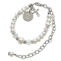 Baptism to Bride Sterling Silver Baptism Bracelet - Unique Catholic Gifts