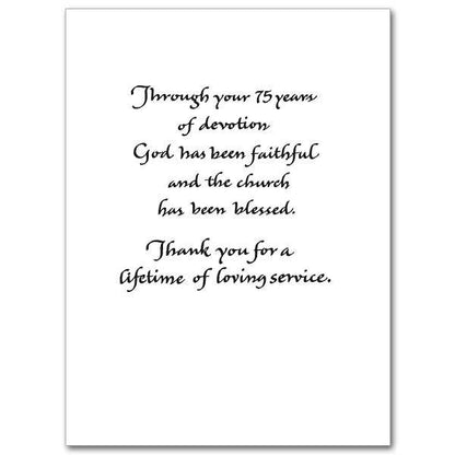 Marvelous Are God's Ways Religious Profession Anniversary Card  (4.375 x 5.9375") - Unique Catholic Gifts