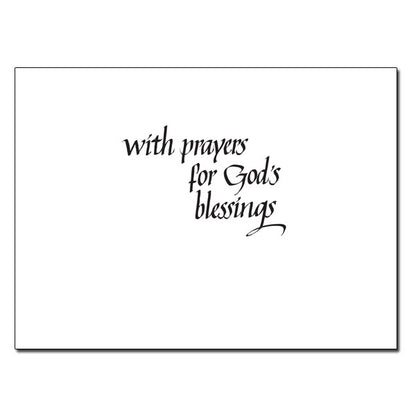 A Sincere Thank You Greeting Card #2 - Unique Catholic Gifts