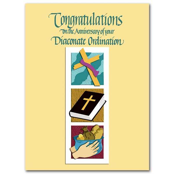 On the Anniversary of your Diaconate Ordination Deacon Ordination Anni –  Unique Catholic Gifts