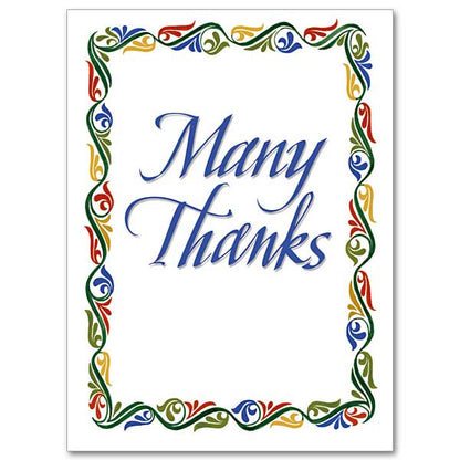 You Are a Blessing Thank You Greeting Card - Unique Catholic Gifts