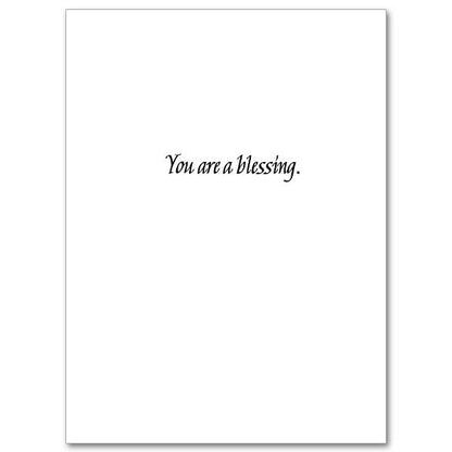 You Are a Blessing Thank You Greeting Card - Unique Catholic Gifts