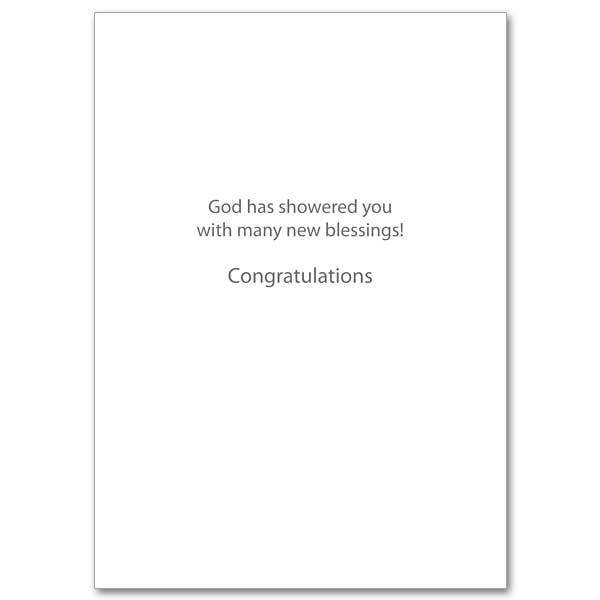 Babies Are Blessings You Can Cuddle Multiple Birth Baby Congratulations Card (5 x 7") - Unique Catholic Gifts