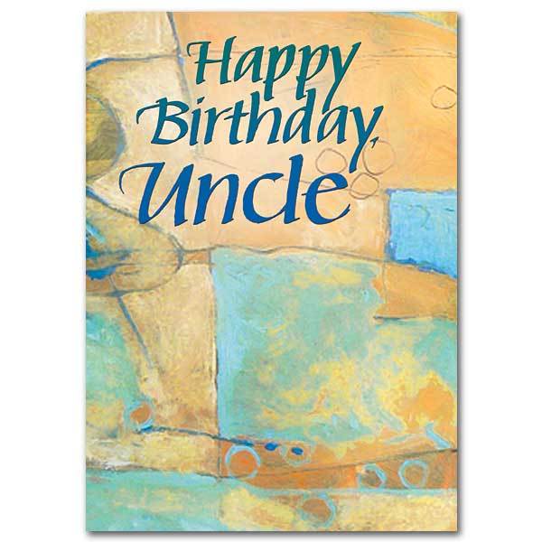 Happy Birthday, Uncle Family Birthday Card - Unique Catholic Gifts