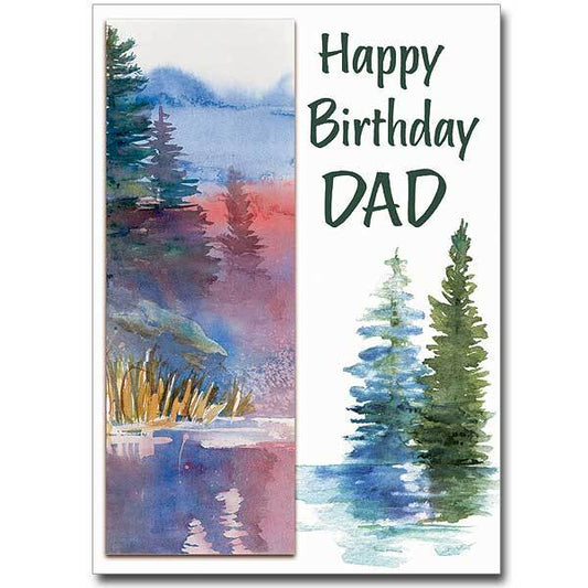 Happy Birthday Dad Birthday Card ( 5 x 7 ) - Unique Catholic Gifts