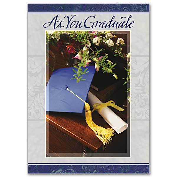 As You Graduate Graduation Card - Unique Catholic Gifts