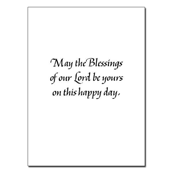 Best Wishes on Your Wedding Anniversary Wedding Anniversary Card - Unique Catholic Gifts