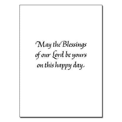 Best Wishes on Your Wedding Anniversary Wedding Anniversary Card - Unique Catholic Gifts