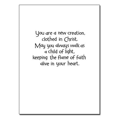 For You Grandson (Baptism) Grandson Baptism Card - Unique Catholic Gifts