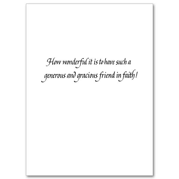 Thank You Greeting Card #2 - Unique Catholic Gifts