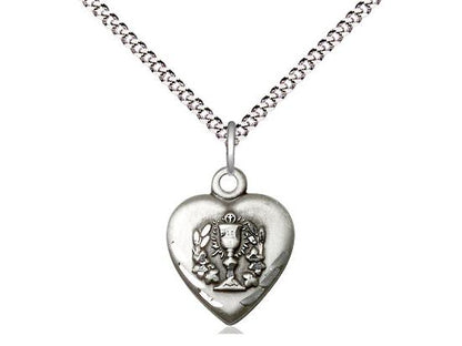 Communion Heart Medal (1 1/4") - Unique Catholic Gifts