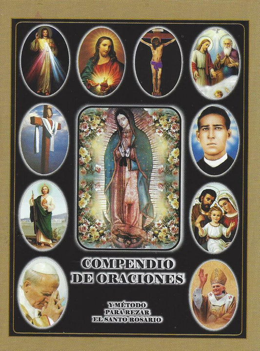 Compendio de Oraciones y Metodo para Rezar el Santo Rosario - Unique Catholic Gifts