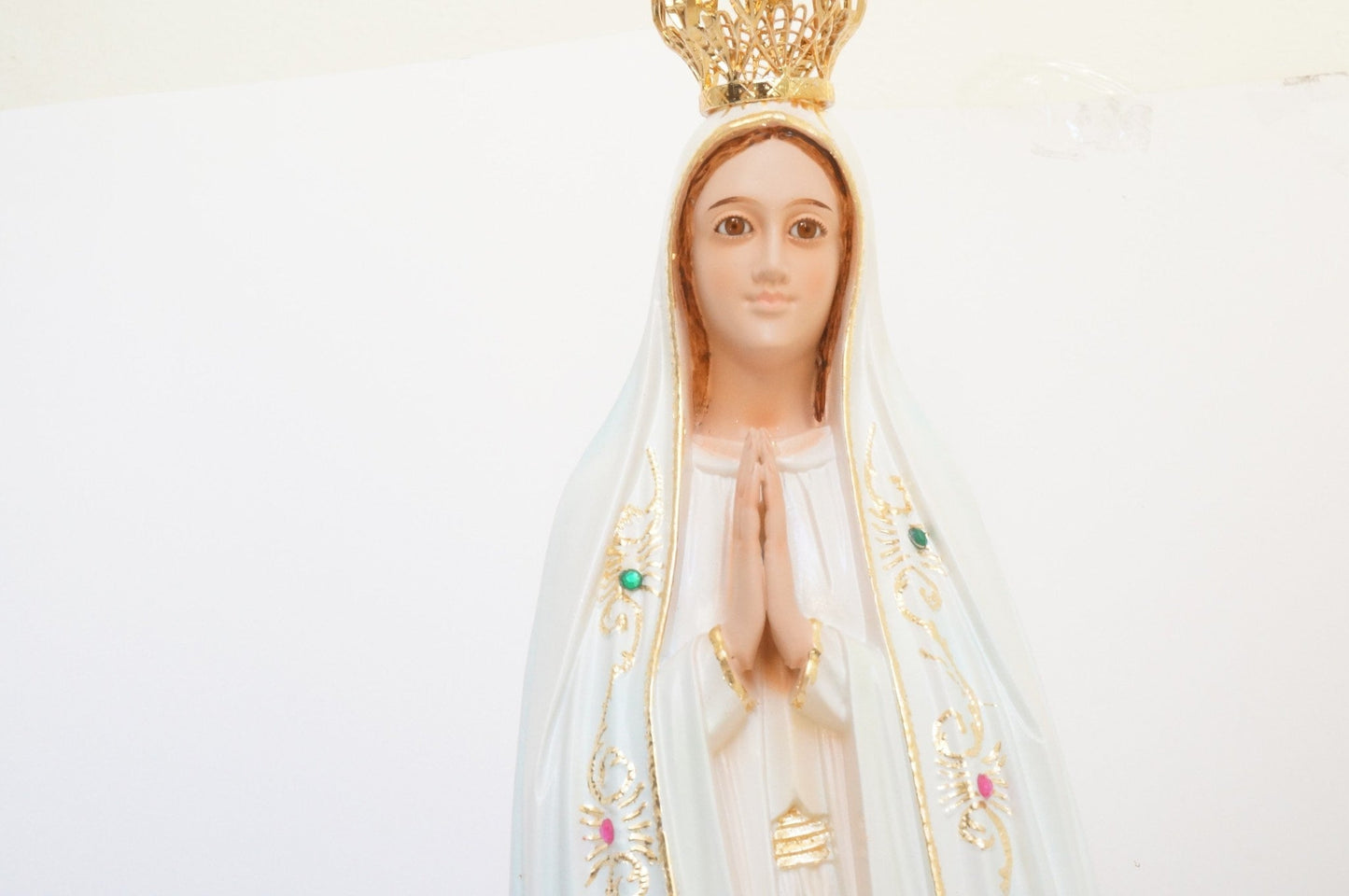 Our Lady of Fatima Statue 17" - Unique Catholic Gifts