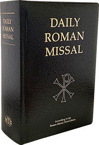 Daily Roman Missal, 7th Ed., Standard Print (Bonded Leather, Black) - Unique Catholic Gifts