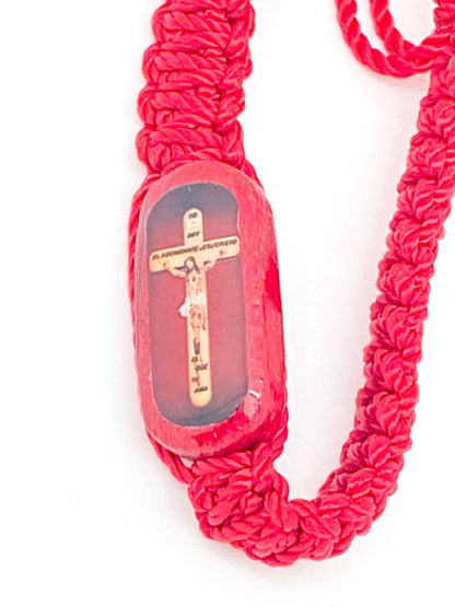 Holy Face of Jesus Corded Bracelet - Unique Catholic Gifts