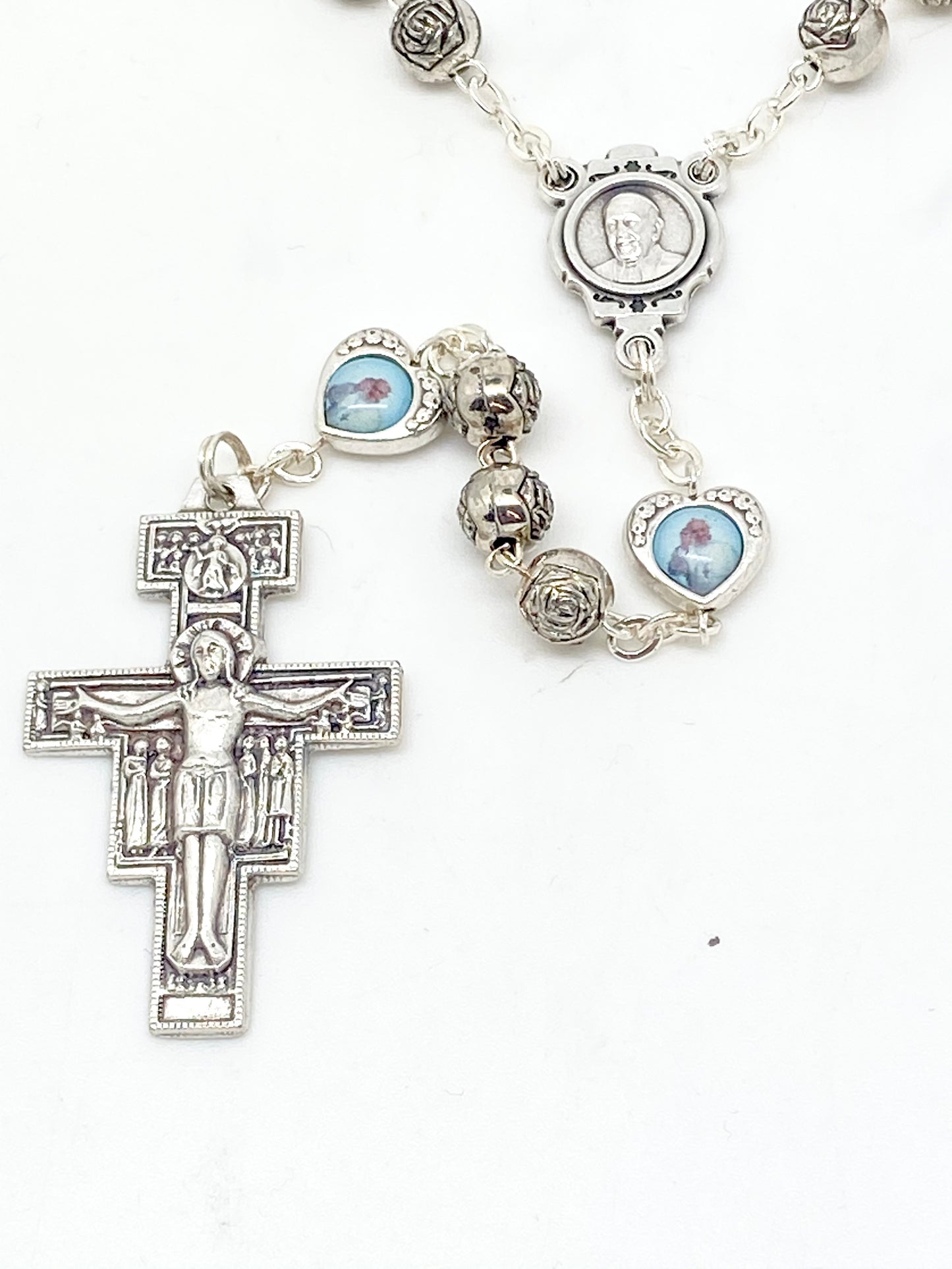 Pope Francis Unique Heart Rosary - Unique Catholic Gifts