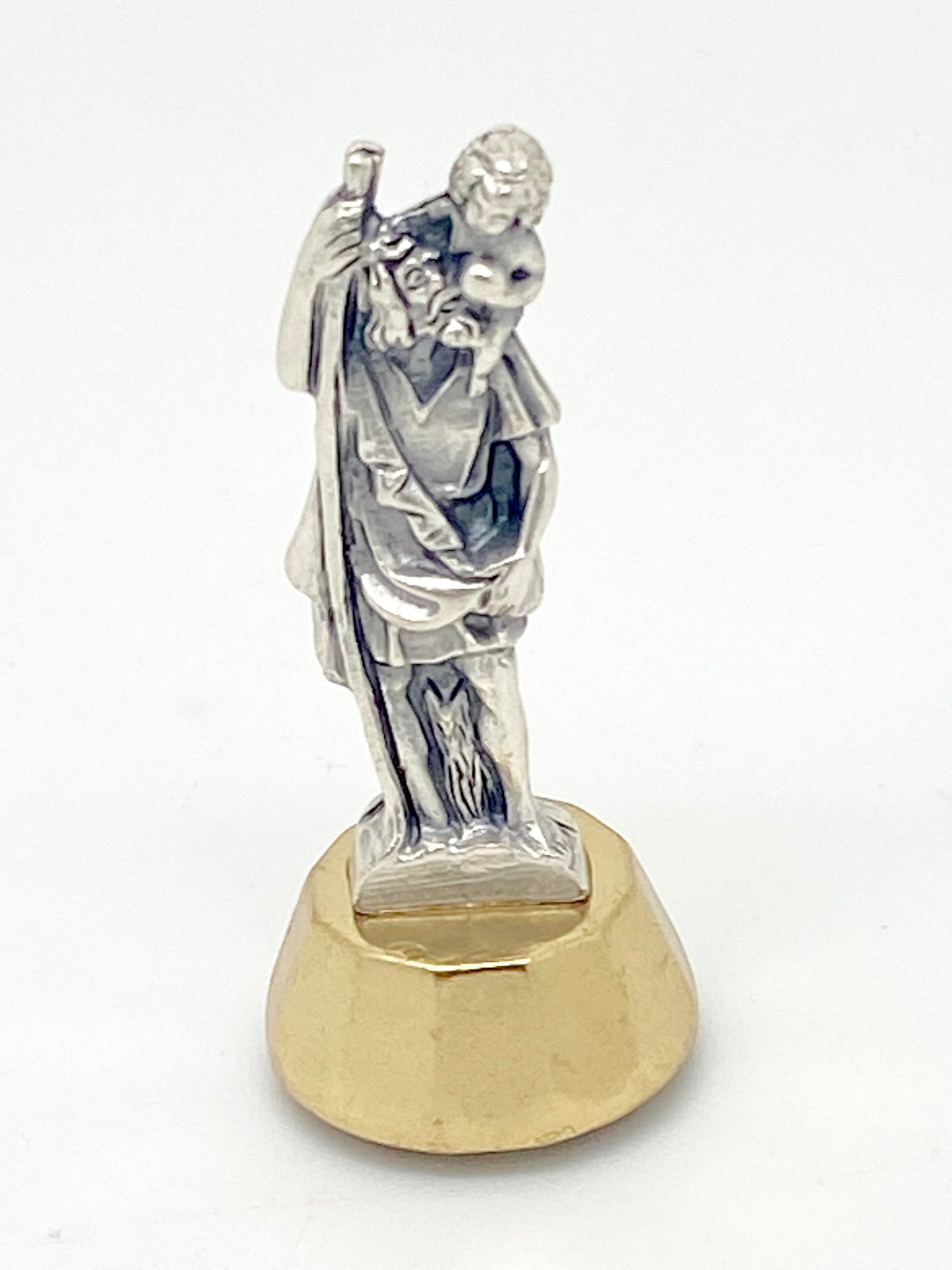 Saint Christopher  Car Statue 2" - Unique Catholic Gifts