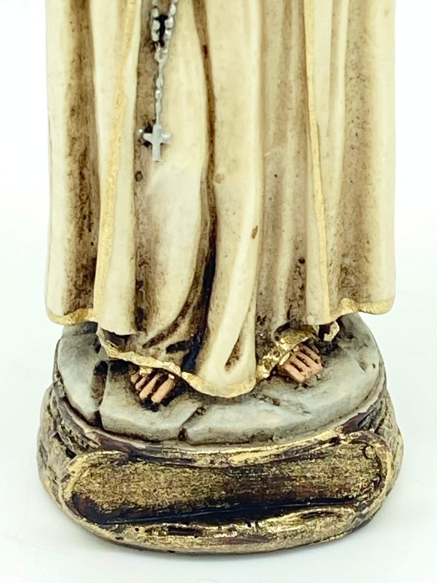 Rosa Mystica Hand Painted Statue (4 1/2") - Unique Catholic Gifts