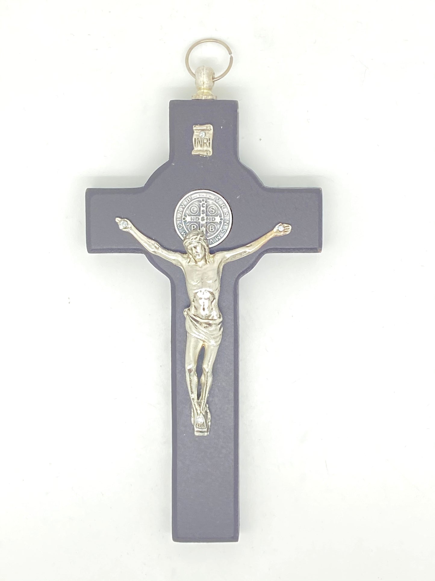 St. Benedict Wall Crucifix 6" - Unique Catholic Gifts