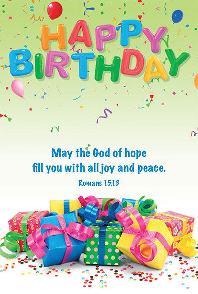 Happy Birthday Greeting Card - Unique Catholic Gifts