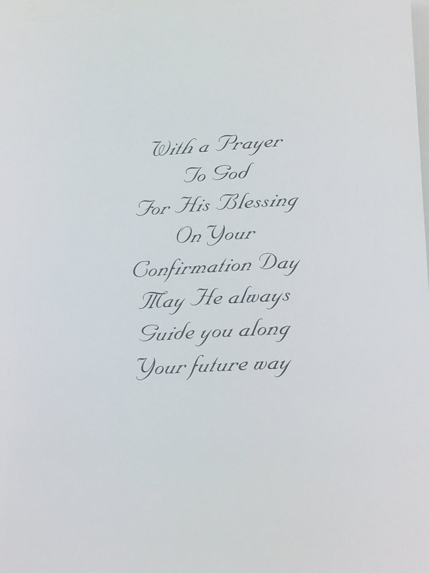 Confirmation Greeting Card - Unique Catholic Gifts