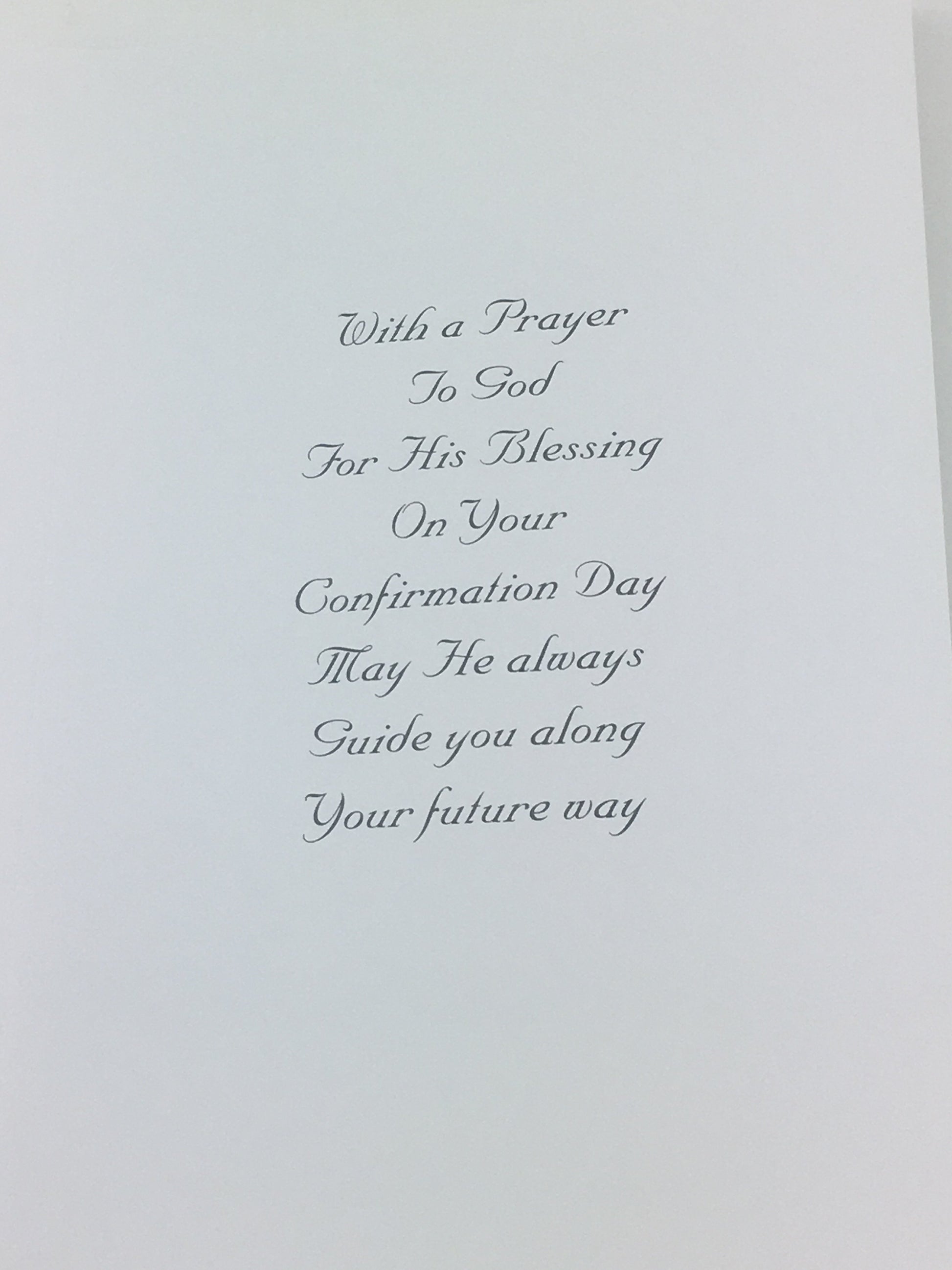 Confirmation Greeting Card - Unique Catholic Gifts