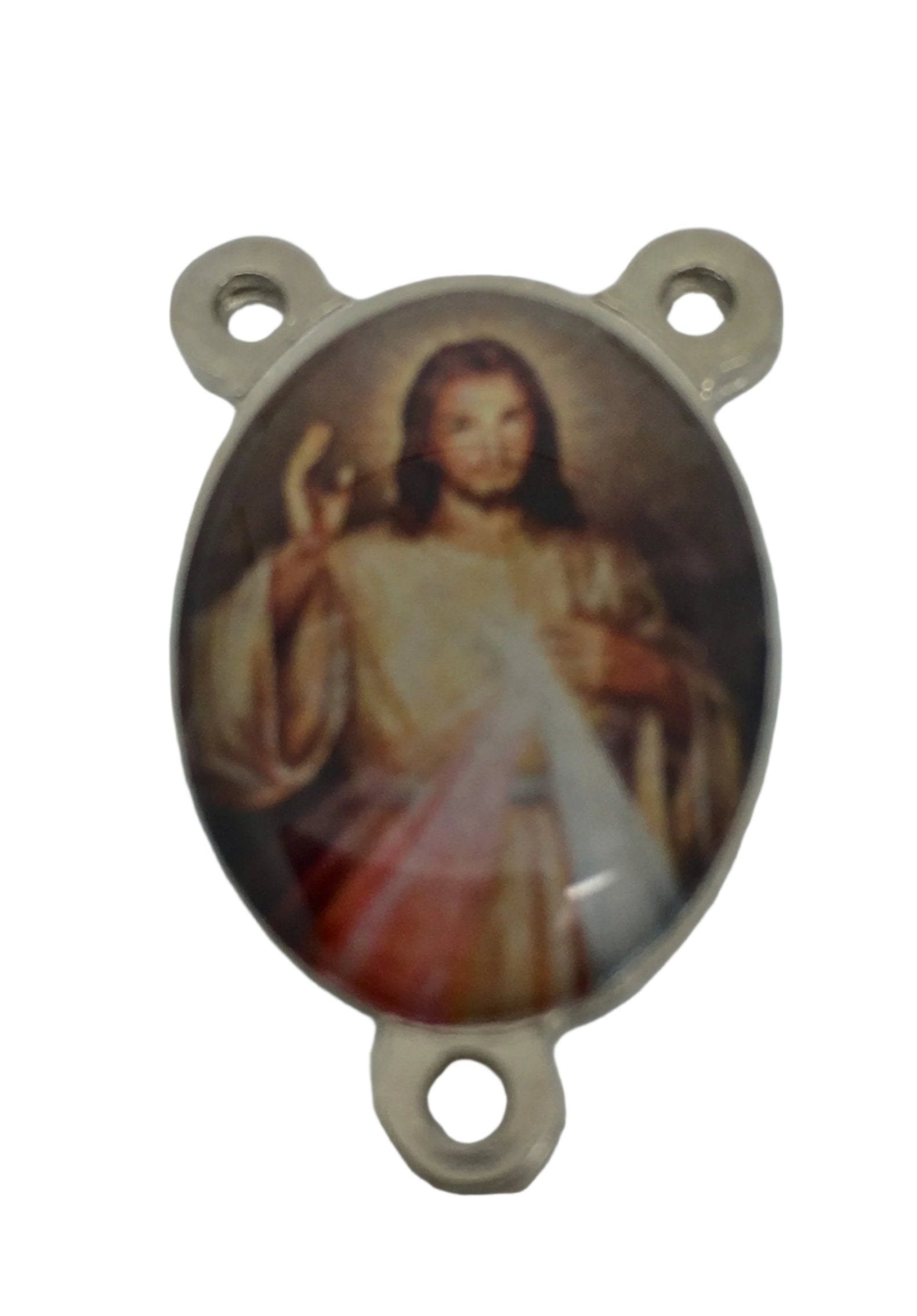 Divine Mercy Enamel Rosary Center - Unique Catholic Gifts