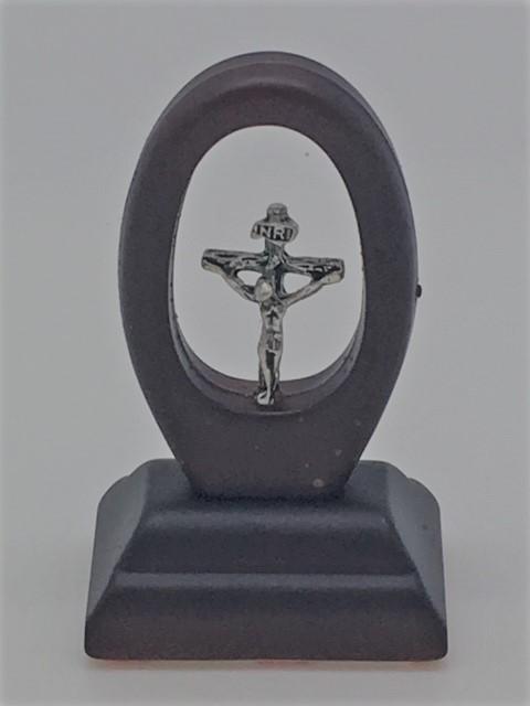 Crucifix Auto Dashboard Figurine (2 1/2") - Unique Catholic Gifts