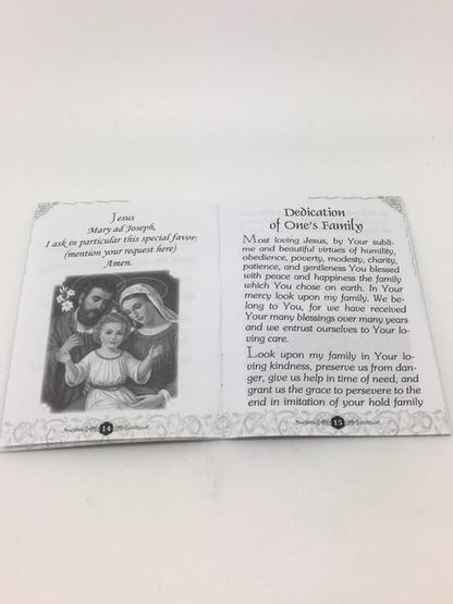 Novena to Holy Family Booklet - Unique Catholic Gifts