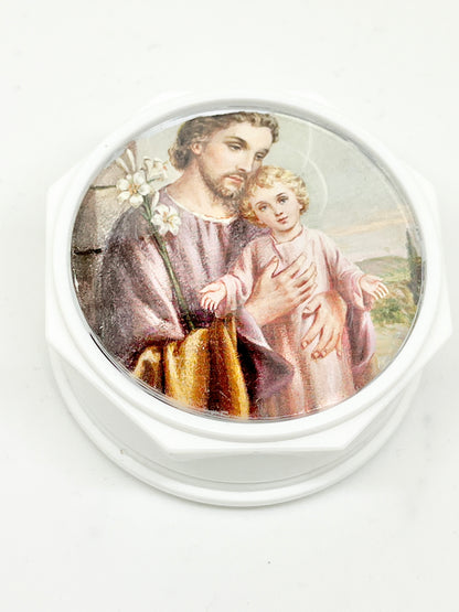 St. Joseph Rose Scented Rosary - Unique Catholic Gifts