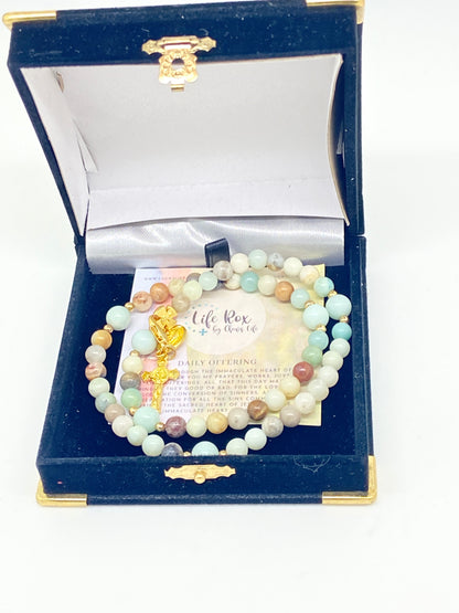 Glory Catholic Stretch Rosary Bracelet - Unique Catholic Gifts