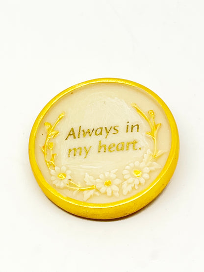 Angel Memorial Keepsake Stone 1 1/2" - Unique Catholic Gifts