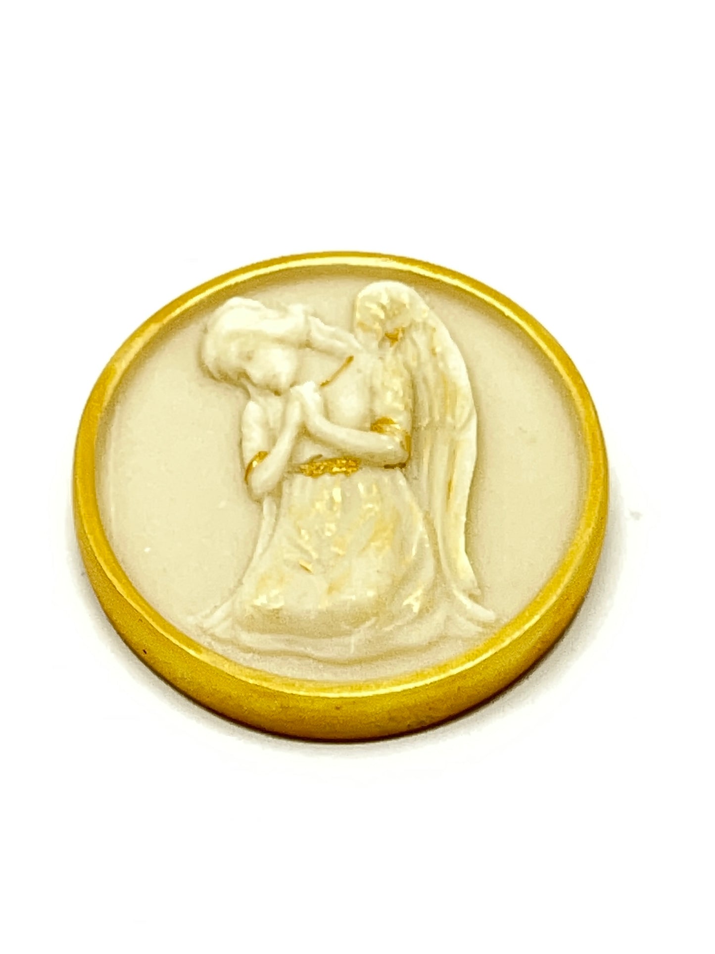 Angel Memorial Keepsake Stone 1 1/2" - Unique Catholic Gifts