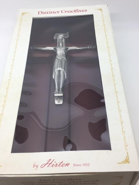 Cherry Wood Crucifix (12") - Unique Catholic Gifts