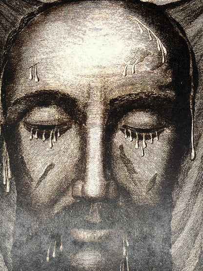 Holy Face of Jesus  Print 8 x 10" (Relic) - Unique Catholic Gifts