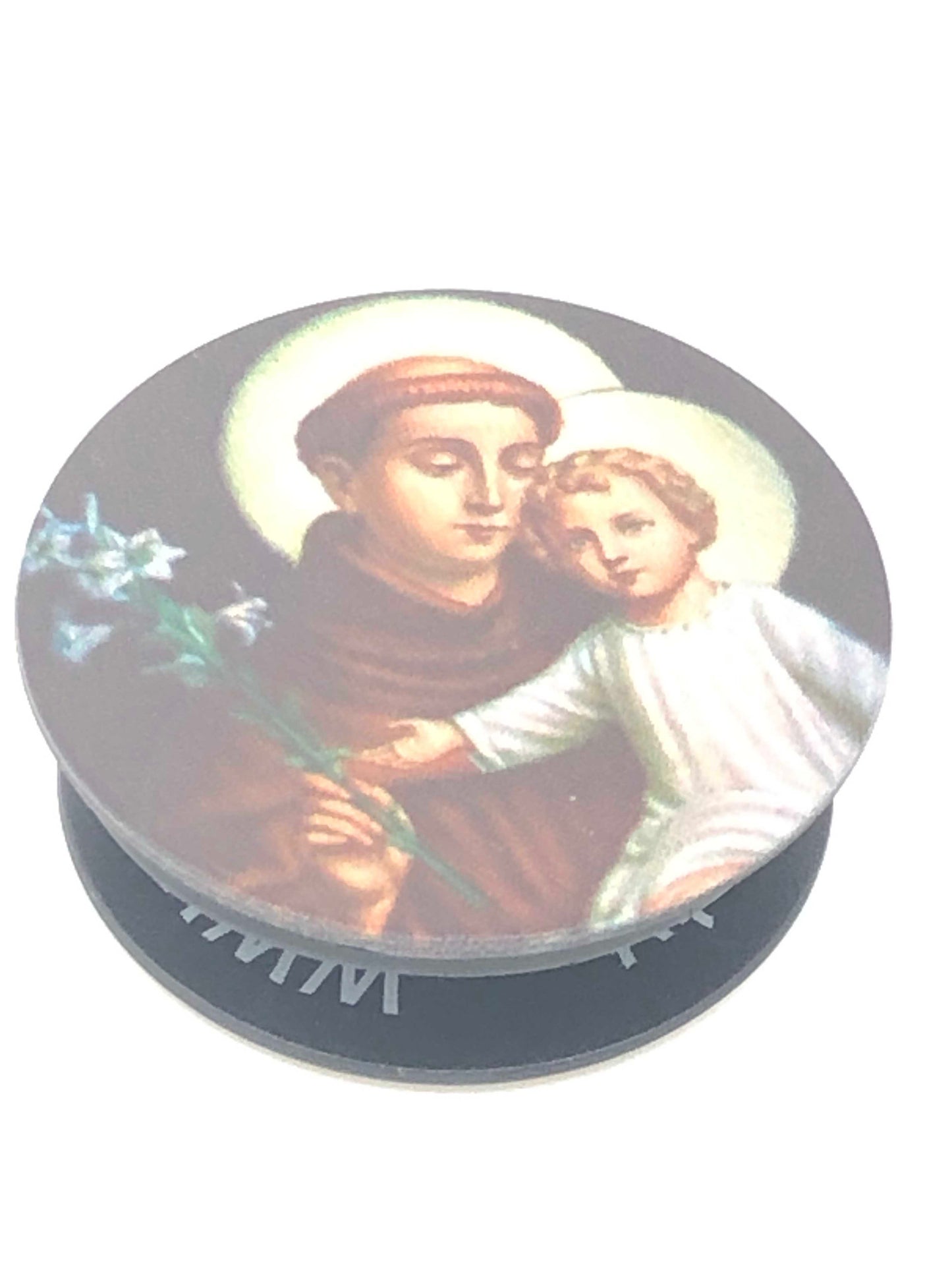 St. Anthony Holy Sockets Pop Socket Cell Phone Accessory - Unique Catholic Gifts