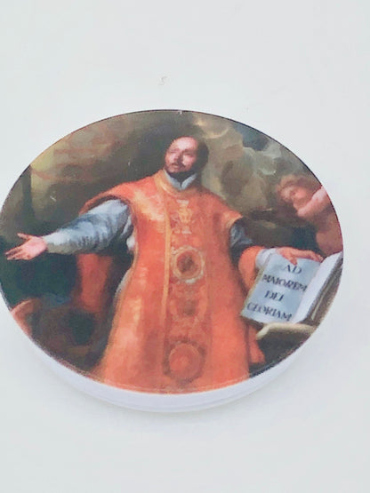 St Ignatius Holy Sockets Pop Socket Cell Phone Accessory - Unique Catholic Gifts