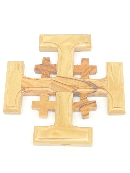 Jerusalem Wall Cross 3 3/8" - Unique Catholic Gifts