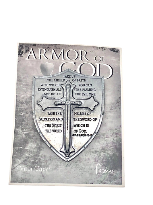 Armor of God Auto Visor Clip - Unique Catholic Gifts