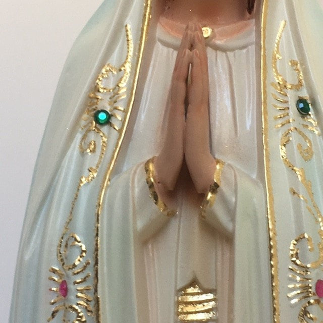 Our Lady of Fatima Statue 17" - Unique Catholic Gifts