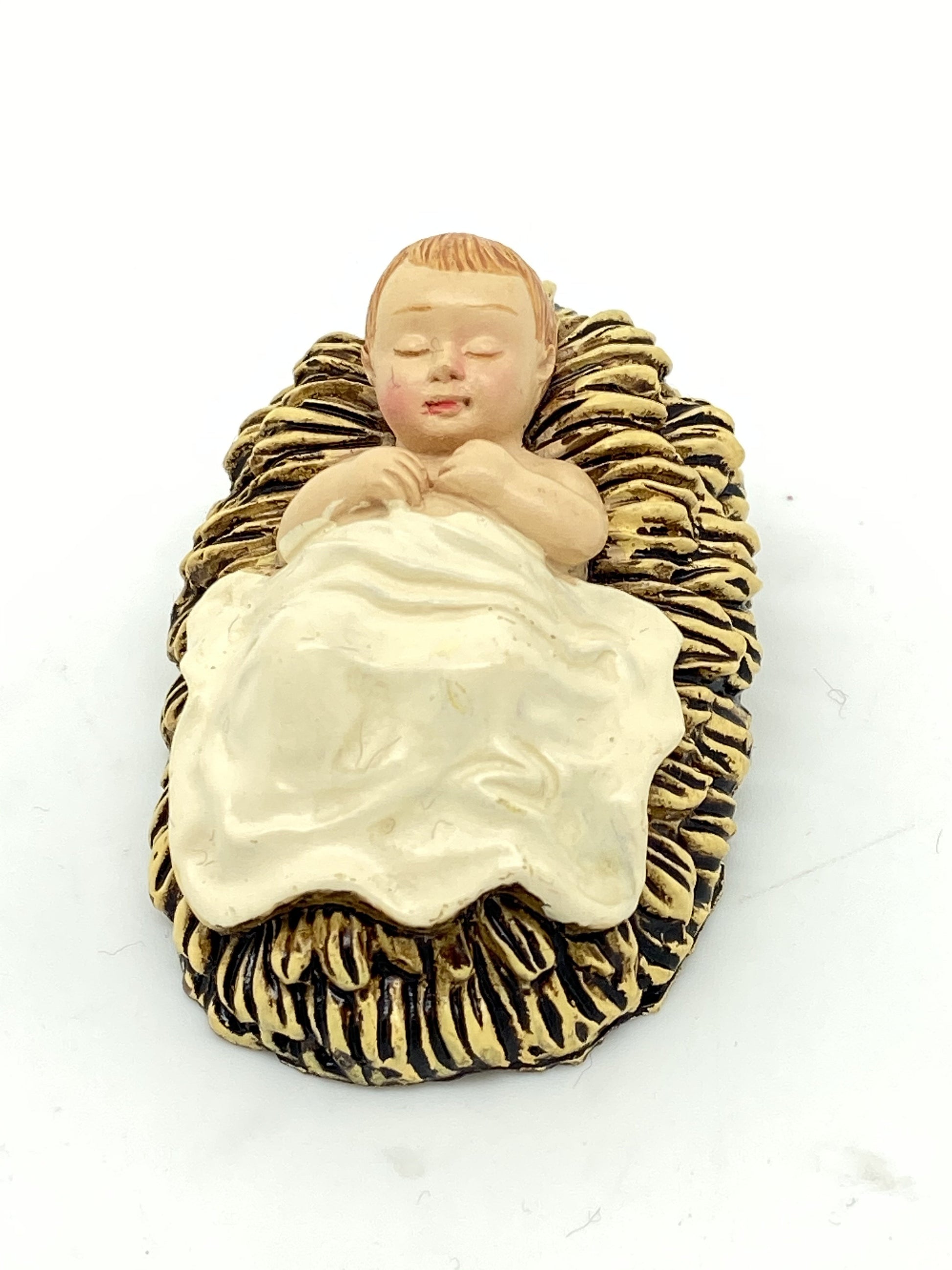 Baby Jesus figurine in a Gift Bag "True gift of Christmas" (2") - Unique Catholic Gifts