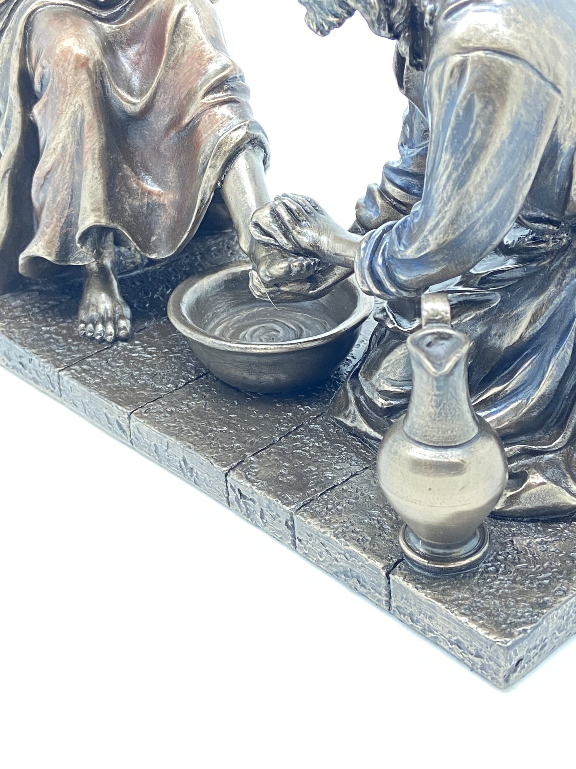 Jesus Washing His Disciple's Feet (8 1/2 x 7 1/4) - Unique Catholic Gifts