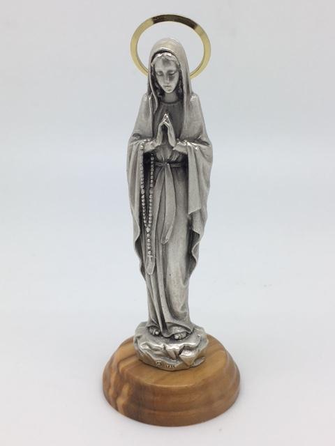 Our Lady of Lourdes Statue (5") - Unique Catholic Gifts