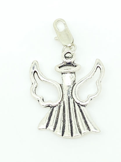 Angel  Clip on Pendent 1 1/2" - Unique Catholic Gifts