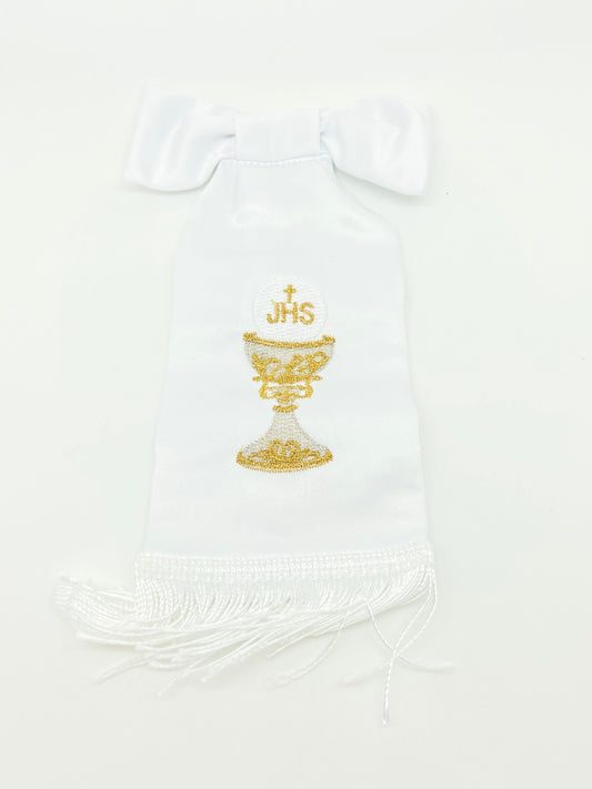 White First Communion Armband - Unique Catholic Gifts