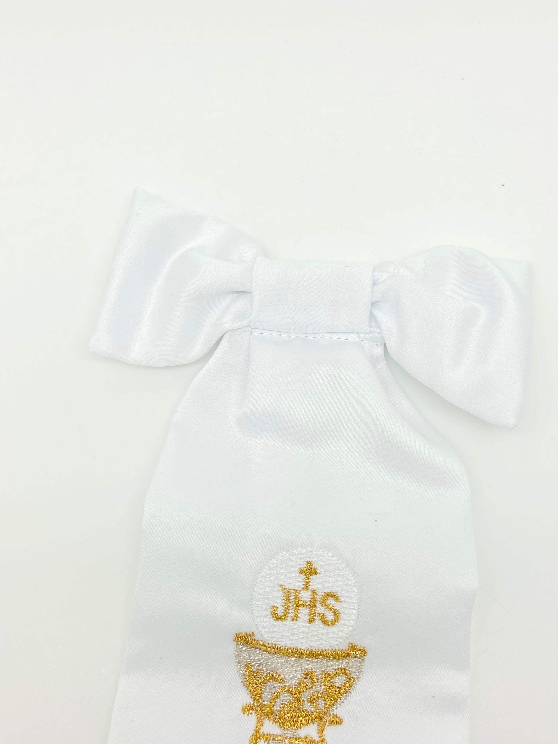 White First Communion Armband - Unique Catholic Gifts